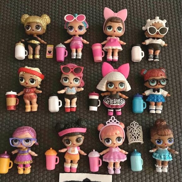 LOL dolls Glitter Series Complete Set Original Release - Picture 1 of 2